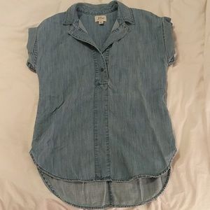 J Crew popover shirt